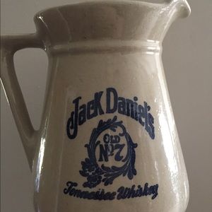 Jack Daniel ceramic pitcher. 20”
